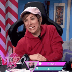 Saban Goofy Pink Power Ranger GIF