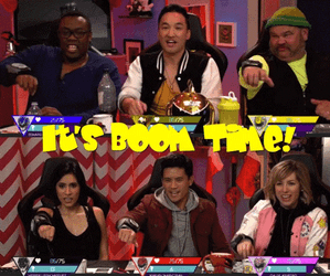 Saban It's Boom Time GIF