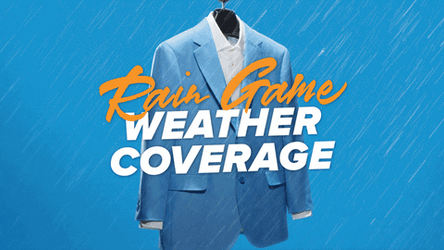 Saban Rain Game Weather Coverage GIF
