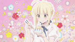 Saber Artoria Pendragon Fate Stay Cute Compilation GIF