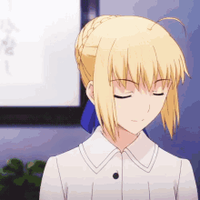 Saber Artoria Pendragon Fate Stay Hyper Happy GIF