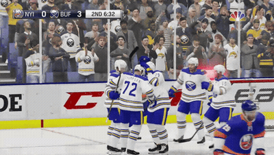 Sabres Vs Islanders Hockey Game GIF