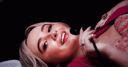 Sabrina Carpenter Bleh Tongue Out GIF