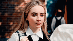 Sabrina Carpenter Bratty Face GIF