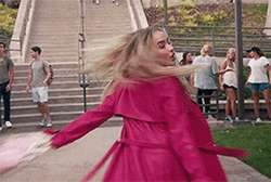 Sabrina Carpenter Happy Twirl Around GIF