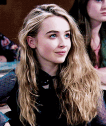 Sabrina Carpenter Shy Smile GIF