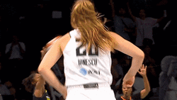 Sabrina Ionescu Screams On Wnba GIF