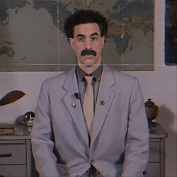 Sacha Baron Thumbs Up Great Success GIF