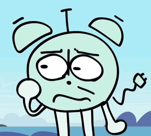 Sad Alarm Clock GIF