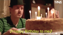 Sad Alone Birthday Meme GIF