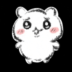 Sad Anime Chiikawa Walking GIF