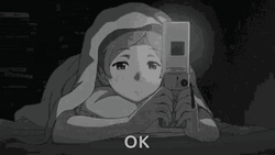 Sad Anime Girl Okay GIF 