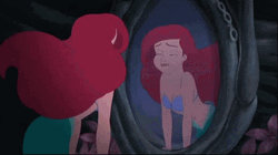 Sad Ariel  GIF
