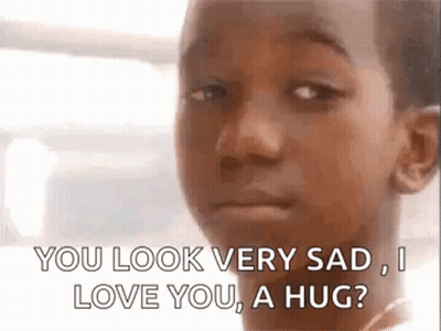Sad Boy Asking For A Hug GIF