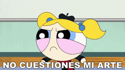 Sad Bubbles Powerpuff Girls GIF