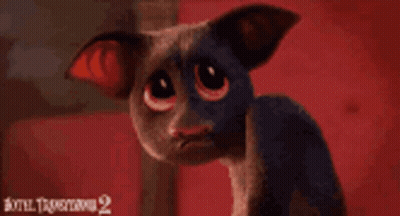 Sad Cartoon Cat GIF