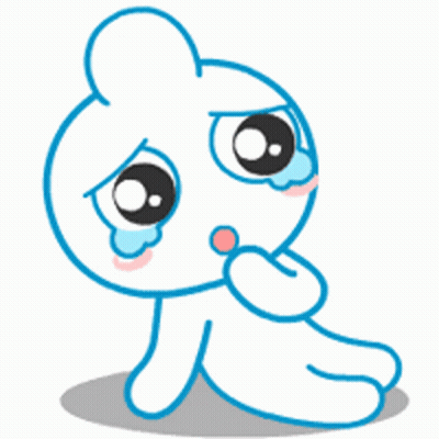 Sad Cartoon Character GIF