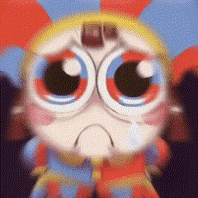 Sad Cartoon Character With Big Eyes GIF