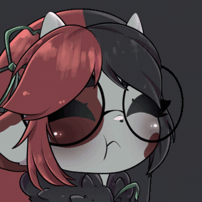 Sad Cartoon Character With Glasses And Red Hair GIF