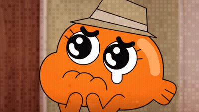Sad Cartoon Character With Hat GIF