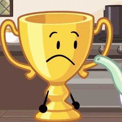 Sad Cartoon Trophy GIF
