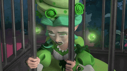 Sad Cartoon Woman Crying In Jail GIF