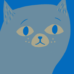 Sad Cat Animated Crying  GIF