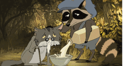 Sad Cat School Town Over The Garden  GIF