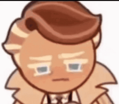 Sad Cookie Run Cookie Close Up GIF