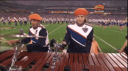 Sad Cowbell Girl Boise State GIF