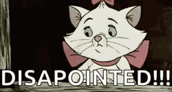 Sad Disappointment Marie The Aristocats GIF