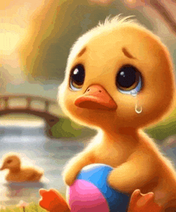 Sad Duck GIF