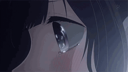 Sad Eyes Tearing Up Aesthetic Animated Art GIF