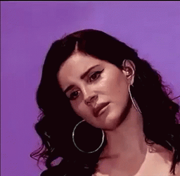 Sad Face Lana Del Rey GIF