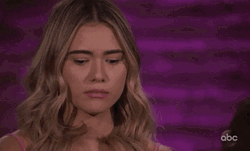 Sad Face The Bachelor GIF