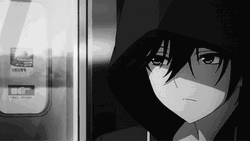 Sad Gojo Saturo Passive Gaze Aesthetic GIF