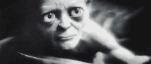 Sad Gollum Looking Up GIF