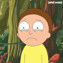 Sad Goodbye Crying Morty Smith Rick And Morty GIF