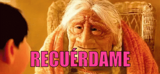 Sad Grandma Coco GIF