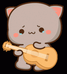 Sad Guitar Playing Goma Cat
