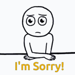 Sad Guy I Am Sorry  GIF