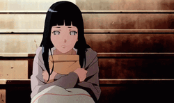 Sad Hinata Hyuga  GIF