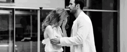 Sad Hug Romantic Couple  GIF