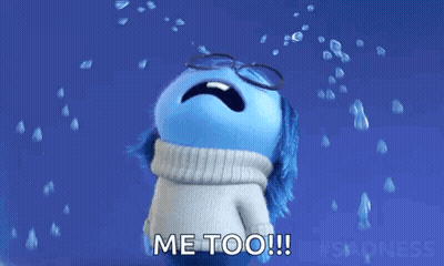 Sad Inside Out Character Crying GIF