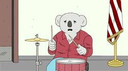 Sad Koala Ba Dum Tss GIF