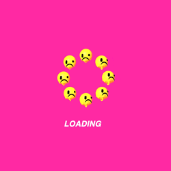 Sad Loading Emoji