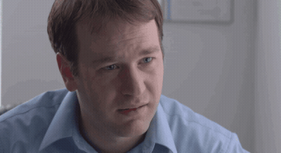 Sad Man In Light Blue Shirt GIF