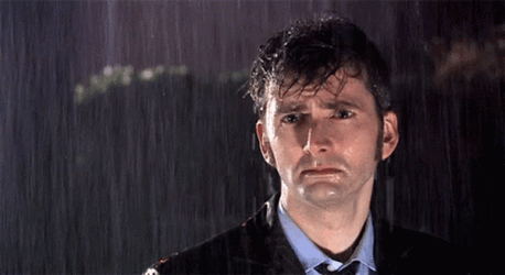 Sad Man Soaking Wet GIF