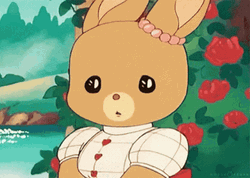 Sad Monogatari Bunny Aesthetic GIF