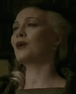 Sad Narcissa Malfoy Talking GIF
